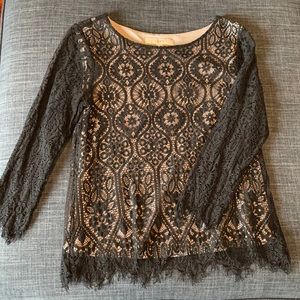 LOFT lace top